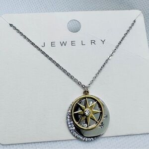 Star/Crescent moon pendant/necklace NEW